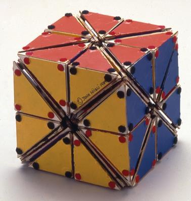 Hiigli and Weil Figure 8: Sub-assembly cubes showing center-of-gravity vertexes and junction points.
