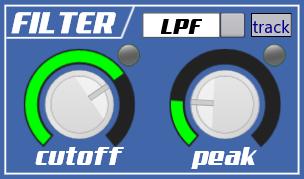 2.4 Filter By passing the waveform through the filter, sound characters such like brightness or clarity can be controlled by suppressing sounds in the specific band.