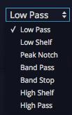 3. Basic Operation 3.1 Loading and Saving Effect Presets To load an effect preset, simply click on the actual preset name to open a pop-up menu. Select the desired effect preset and click on it.