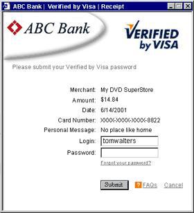 : 5. The cardholder confirms the transaction via the authentication and submits the form back to the Issuing Bank. 6.