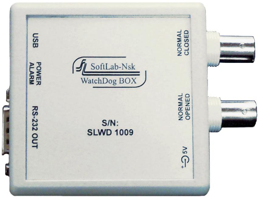 GPI signals are used for communication when you work with the device of this type; WatchDog BOX (version 2) has 3 connectors for communication with commutator: 2 BNC connectors (1 normally closed and