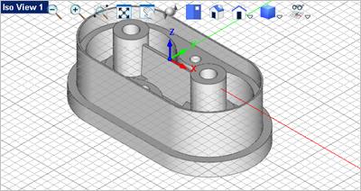 119 6.10 VisualCAD 2018 Exercise Guide Create Section Curves Create Section Curves Congratulations, our part is now nearly complete!