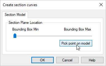 151 VisualCAD 2018 Exercise Guide 10. If you move the slider you will see a highlight of the section display in all views. 11.