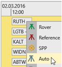 5 GNSS PROCESSING - AUTO PROCESSING MODE BASELINE STRATEGY Now you can view your GNSS raw observation data and the possible baseline combinations directly after import.