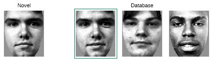 50 4.1.3 Feature Extraction Another phase in face recognition is feature extraction. This is a phase where the system does the localizing of the characteristics of face components (i.e. eyes, mouth, nose, etc) in an image.