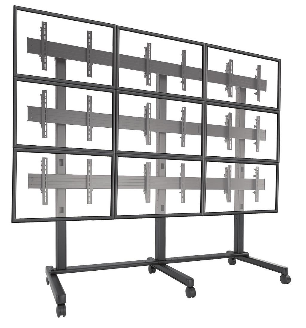 CART & STAND SOLUTIONS FREESTANDING VIDEO WALLS Chief s Fusion Series freestanding video walls provide a fresh solution for showcasing displays anywhere you want