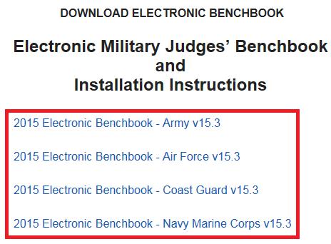 Installing and setting up the EBB is pretty simple; simply follow the steps outlined below. DOWNLOAD Begin by downloading the Electronic Benchbook that is appropriate for your needs. 1.