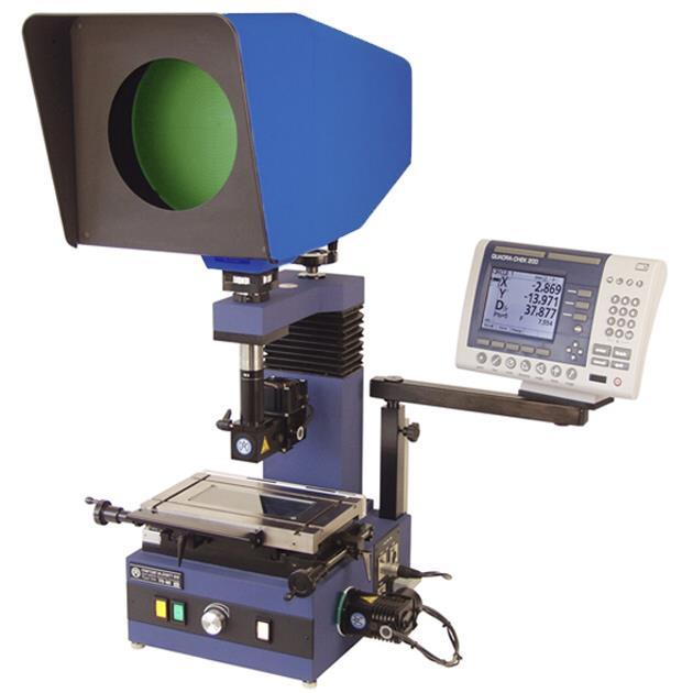 0 mm 72 mm Measuring projector MA 175-250 G-01 with QC 200 Base MA 175 Co-ordinate table MA 145-15, range