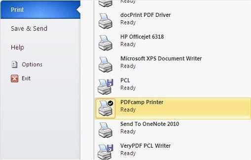 proceed to print, and choose a folder to save the PDF file. The opened Word document is now converted to PDF.
