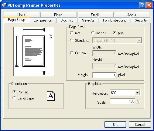 Let us check them one by one. 3.1 Set PDF page This part is about how to set up PDF page. Check details from the following snapshot.