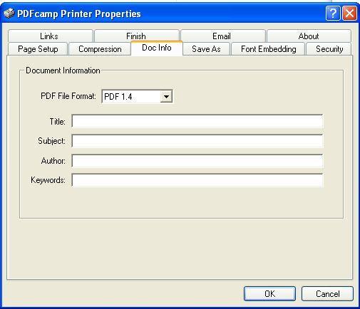 3.4 Save as options Here you can set batch conversion many files to PDF, all you