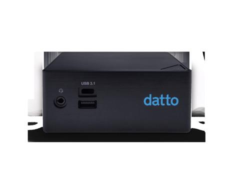 management. Built and tested by Datto, all devices come with a standard 5-year warranty.