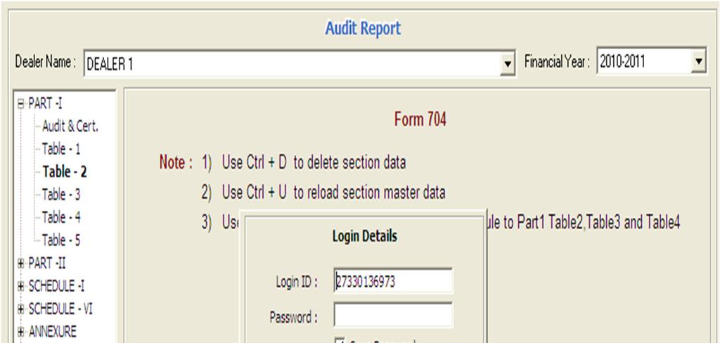 Audit Report E-filing : -> E-filing procedure for this is same as for return :- -> After e-file is successfully generated
