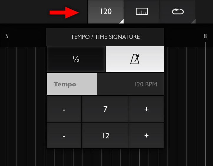 Metronome, Tempo and Time Signature Metronome Xequence has a very flexible Metronome with two basic modes: Audio: Audible clicks are generated and routed to the current default output.