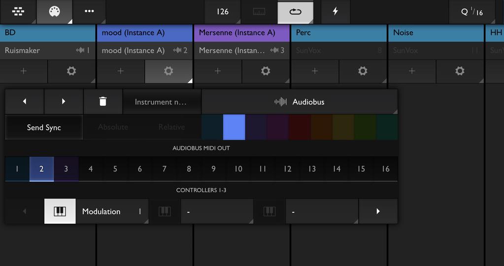 globally) Getting started To use Xequence along with Audiobus: Open Audiobus. Tap on "MIDI" to go to the MIDI screen. Tap on the left (or top) "+" button to add a MIDI source.