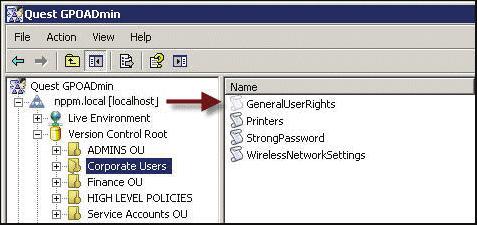 Using Quest GPOADmin Cloaking a GPO Cloaking allows you to hide Group Policy Objects (GPOs) from other users.