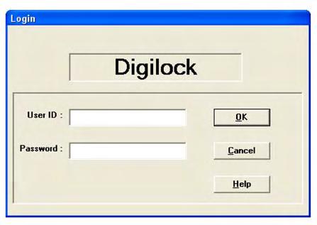 To launch the Digilock Management Software: 1.