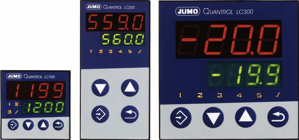 JUMO Quantrol LC100/LC200/LC300 Universal PID Controller