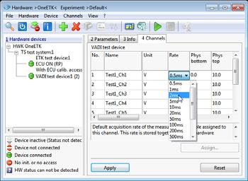 Getting Started ETAS 3.3 Working in the Hardware Configuration Editor Essentially, the Hardware Configuration Editor enables you to manage and configure the hardware for the active workspace.