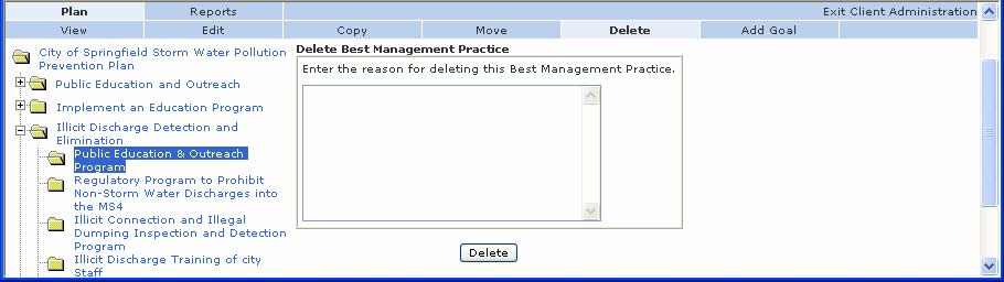 The Move BMP page opens when you select a BMP folder in the treeview (on page 20), and then click the Move tab. Figure 22.