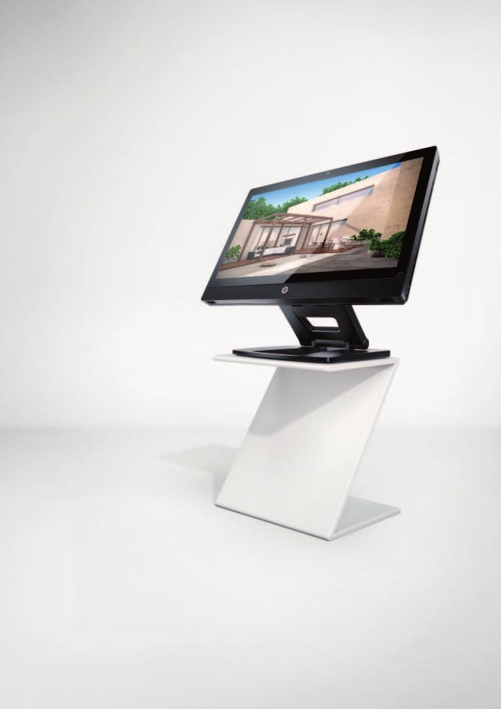 Introducing the workstation. Redefined. With the HP Z1, the world s first 68.6 cm (27") all-in-one workstation, less is now more.