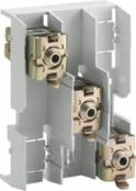Siemens AG 9 BETA Protecting SR Busbar Systems Distribution board components Infeeds, connection modules, three-phase For /10 mm busbars with cover With screwless terminals, mm long, 20 mm wide