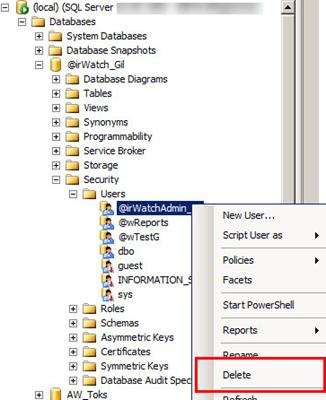 Chapter 3: Migration Procedure 8. On your new database: Create the new Workspace ONE UEM SQL Service Account.