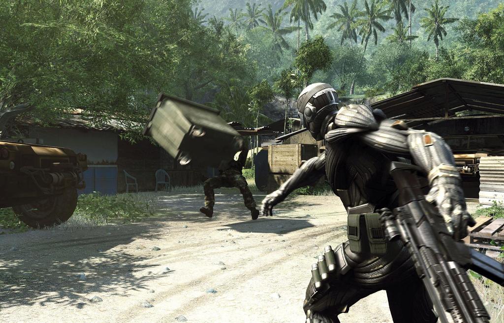 Motion Blur Example Picture: Crysis (Object
