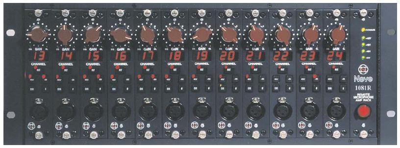 1081R Remote Mic-Line Rack User Guide Issue 7.