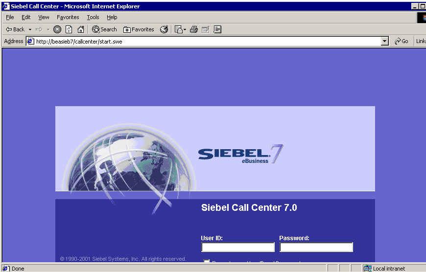 A Siebel Workflow is a series of Siebel Business Services linked together to accomplish a business task.