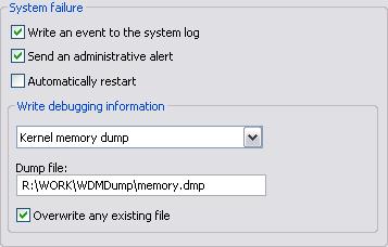 252 TotalRecorder On-line Help "<FileName> was not found". If the message appears you need to set system dump options.