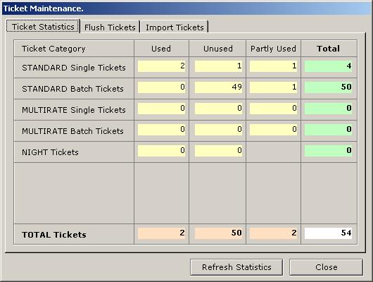 5.3.0 TICKETS MAINTENANCE The tickets maintenance is another very important feature that will be of immense benefit to your café.