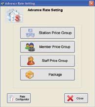 4) Product 4.1 Rate Setting - First server have to set the rate configuration so that at first the centre can start their business immediately.