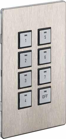 Classic Series Contemporary styled stainless steel keypads that are perfectly suited to any commercial environment.