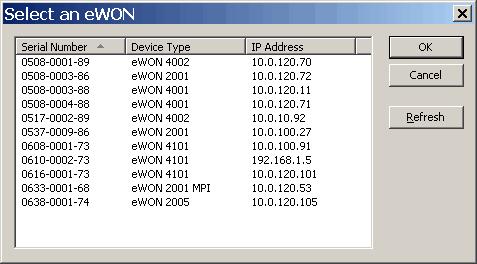 ewon IP address configuration Chapter 2.