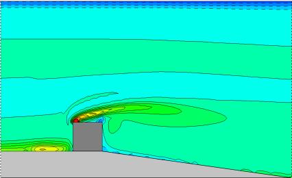 The aim of the present study is to compare different turbulence models in terms of hydrodynamic flow