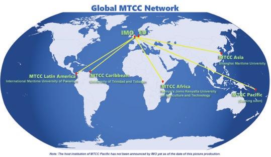 MTCC Initiatives The International Maritime Organization (IMO) and the European Commission (EC) reached an agreement in December 2015 to establish and seed-fund a global network of five Maritime