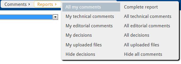 except that you do not see the document content. You see only the comments and their corresponding line number.