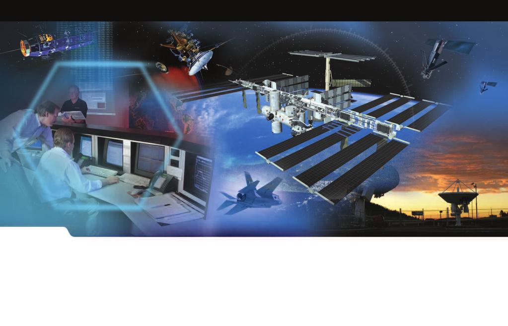 Integrated, end-to-end communications solutions for mission critical applications SPACE COMMUNICATIONS A truly comprehensive communication network incorporates communication and information flow