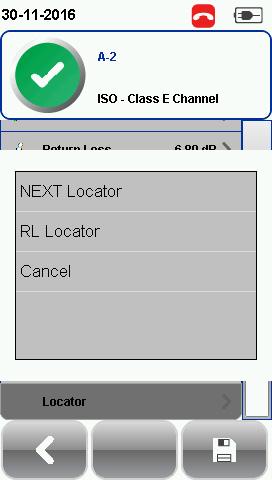 7.2 NEXT and RL Fault Locating If the Locator option is enabled in the Test Settings Test Options, WireXpert will display extremely critical troubleshooting information in the form of a Time Domain