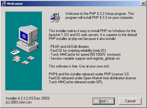 OpenPro Operating System Requirement 3. Installation of PHP and IONCUBE WINDOWS PORTION http://www.php.net/downloads.