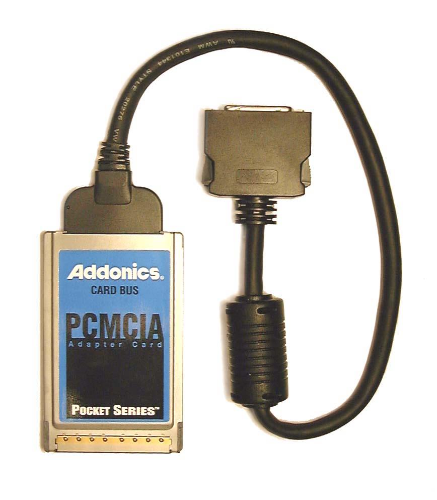 5.4 CARDBUS USIB Cable (Model: AAPCMCIA32) CardBus Setting The Addonics CardBus/PCMCIA card has an option switch can allow you to choose using either PCMCIA mode or CardBus mode.