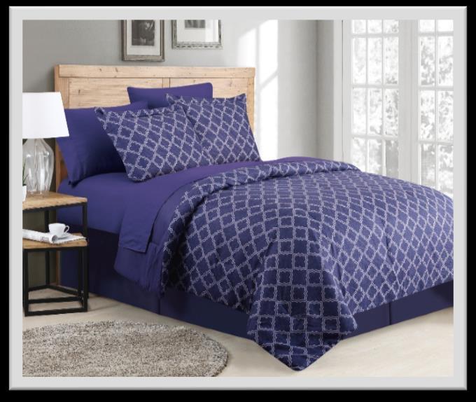 Design Sizes Available: Twin 1 Pc - Comforter 66 x 86 1 Pc - Pillow Sham 20 x 26 +