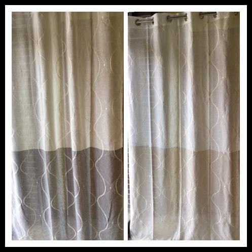 Window Curtain Ava Sheer Window Panel with Liner 1