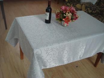 Jacquard Waterproof Table Cloth