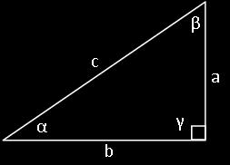 2 7. Given a right triangle with legs of length and and a hypotenuse of length, and an angle as in the diagram below, define the six trigonometric functions in terms of,, and by filling in the