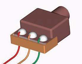 10038902 - and bend the wires towards it as shown in the picture + IN - Place wrap p/n
