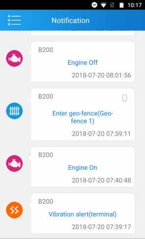 3.5 Configuring Geo-fences Creating a geo-fence (App) Geo-fence alert (App) 3.5.1 Geo-fence Intro Geo-fences are GPS zones you can designate on a map.