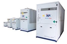duties from 1.7 to 4.7kW 4 sizes -10 C to 30 C Process cooling duties from 7.