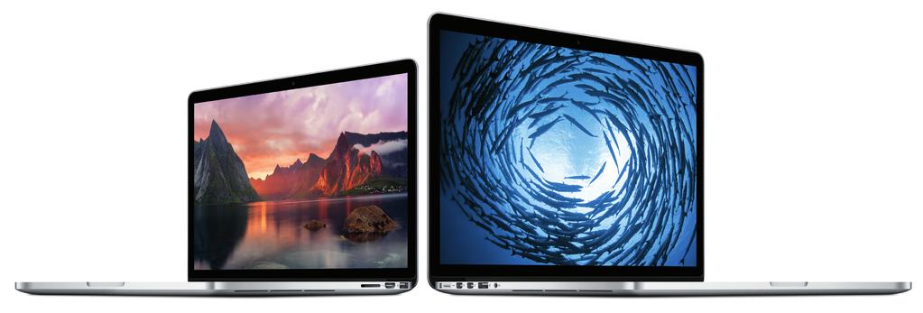 MacBook Pro with Retina display AppleCare Protection Plan For MacBook Pro 13-inch 249 15-inch 349 MacBook Pro With fourth-generation Intel Core processors, the latest graphics, and faster flash